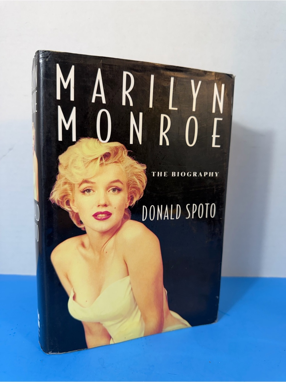 Marilyn Monroe: The Biography by Donald Spoto - Black & Cream Cover